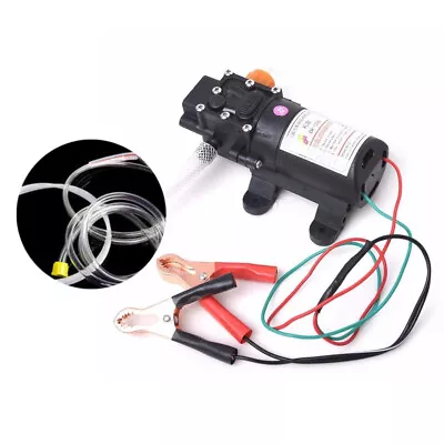 $27.07 • Buy 12V Vacuum Oil Fluid Extractor Car Boat Siphon Transfer Fuel Change Motor Pump