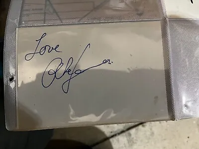 $14 • Buy Golden Globe Award Winner Elke Sommers Autographed Card 