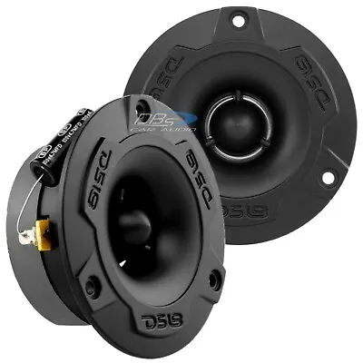 2x DS18 PRO-TWX1 Black Bullet Super Tweeters 240W 4-ohm Car Audio Speaker Horn • $34.95