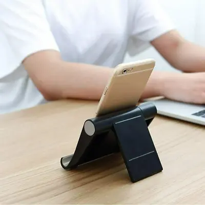 IPhone IPad Samsung Tablet Desk Stand Holder Mobile Phone Folding Portable Gift • £3.75