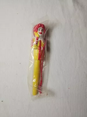 VINTAGE 1980 McDonald's Collectible  Ronald McDonald  Happy Meal Pen -New In Bag • $7