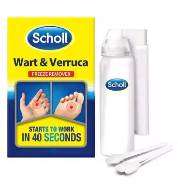 Scholl Verruca & Wart Complete Freeze Remover Kit 80ml New • £14.99