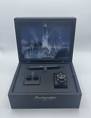Montegrappa Batman Rollerball Pen-Watch-Cufflinks-Limited Edition Set • $2150