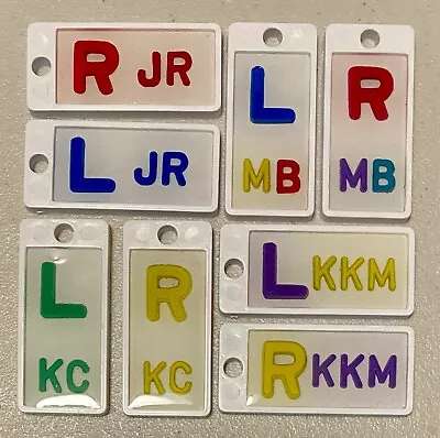 $20 • Buy 1 Set Skinny COLOR LEAD X-Ray Markers Hole Custom Pair New MIX & MATCH EM