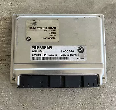 1999-2000 BMW E39 E46 ECM DME ECU Engine Computer Module OEM 1430844 • $45