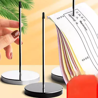 2 * Desk Receipt Holder Menu Bill Summons Fork Receipt Stick Restaurant  • $9.86