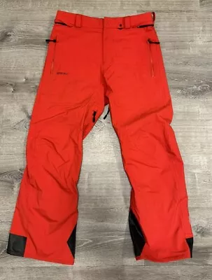 Volcom Men’s Guide Snowboard Pants Gore-Tex GPT Articulated Red Size S RECCO • $98