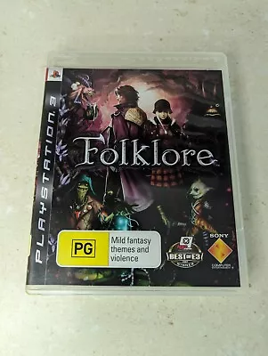 Folklore PS3 Game | Sony PlayStation 3 2007 AUS PAL | No Manual Near Mint Disk • $99.99
