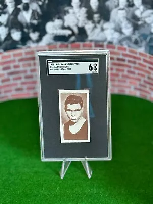 1938 Churchman's Cigarettes #34 MAX SCHMELING  - SGC 6 Boxing Personalities • $50