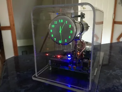 Mini Oscilloscope Clock 2AP1 CRT Cathode Ray Tube Century Font CRT Analog Vector • $260