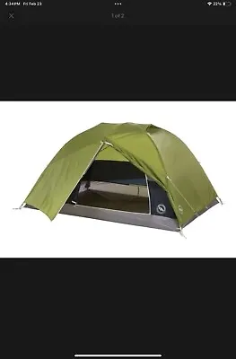 Big Agnes Blacktail 2 Person Backpacking Camping Tent-Green • $199