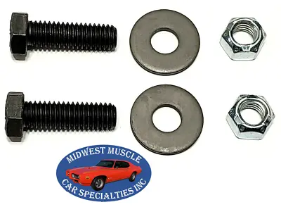 64-81 GM Steering Idler Arm To Frame Correct Grade 8 Bolts Washers & Nuts 6pc VA • $12.23