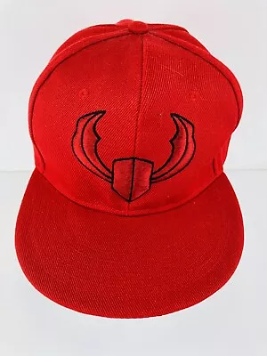 Marvel Loot Crate Magneto X-men Snapback Hat Cap Red Adjustable • $9.50