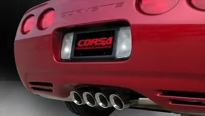 CORSA Sport Axle-Back Exhaust Tigershark Tip For 1997-2004 Corvette C5 5.7L V8 • $2066.99