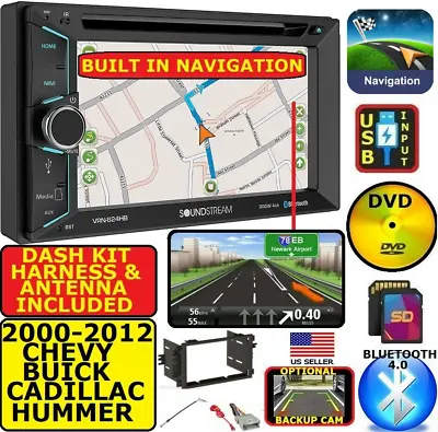 Chevy-gmc Gps Navigation Bluetooth Cd/dvd Usb Sd Aux Car Radio Stereo • $289.99