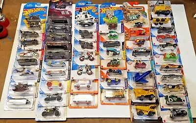 🔥Hot Wheels & Matchbox You Pick Treasure Hunt Fantasy Movie Moto Const 2021-23 • $1.49