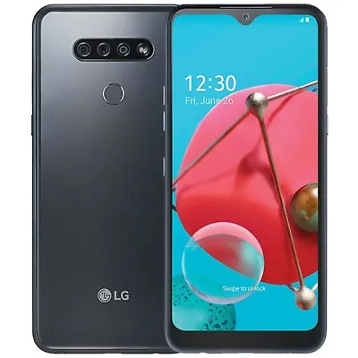 LG K51 LMK500MM Gray 32GB 3GB RAM 6.5'' Unlocked T-Mobile Verizon - Open Box • $79