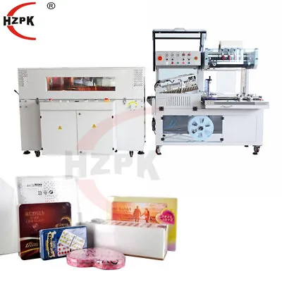 Plastic Film Shrink Wrap Sealing Machine L-bar Sealer Cutter Packing Machine • $9900