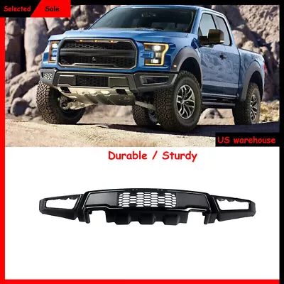 Front Bumper Fit For 2015 2016 2017 Ford F150 F-150 Steel Black Raptor Style  • $221.35