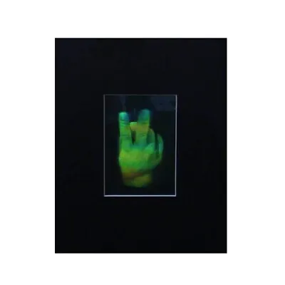 3D Finger 2-Channel Hologram Picture MATTED Collectible EMBOSSED Type Film • £19.25