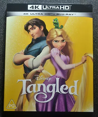 New & Sealed Tangled 4K UHD + Blu-ray + Slip Cover • £12.99