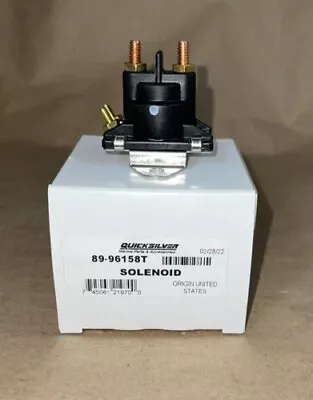 Quicksilver 89-96158t Solenoid Relay Oem Marine Parts • $22