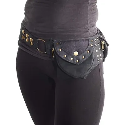 Waist Pack Festival Fanny Pack Belt Bag Steampunk Hip Bag Utility Belt Bohemian • $42