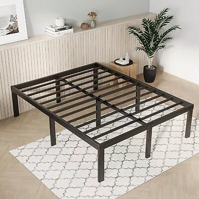 Novilla Full Size Bed Frame 14 Inch Metal Platform Bed Frame Full Size • $50.36