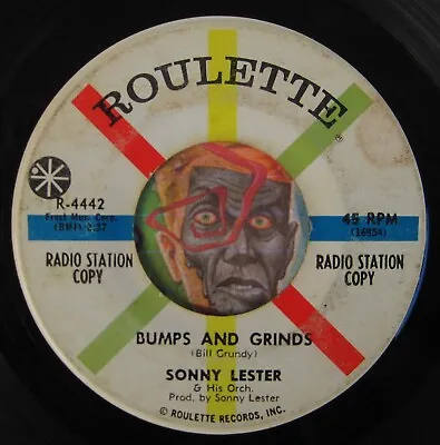 HEAR Sonny Lester 45 Bumps & Grinds / Raid On The Stripper Tittyshaker R&B • $3.99