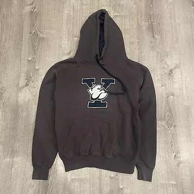 Yale University Dark Gray Hoodie Sweatshirt Size Small • $25.49