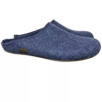 Haflinger Grizzly Michl Unisex Hatching Shoe | Slipper | Felt  Sz 44 NEW • $52.98