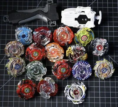 Beyblade Burst God Lot With String Launcher & Grip | 16 Beyblades | Takara Tomy • $89.24