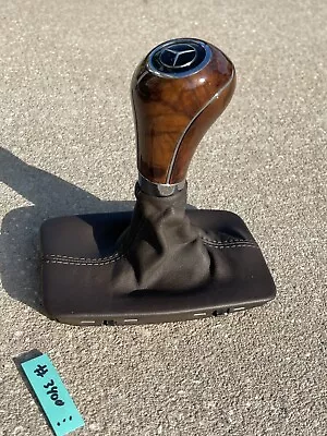 2010-2013 Mercedes W212  E-Class OEM Wood Shifter Knob  And Boot   #3400 • $93