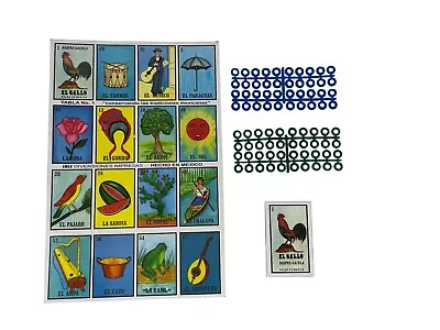 Jumbo Loteria Mexican Bingo 10 Boards Authentic Don Clemente Gift Game Party • $10.19