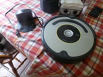 $50 • Buy IRobot Roomba Robotic Vacuum Cleaner W Charging Base Charged, Tested, Cleaned