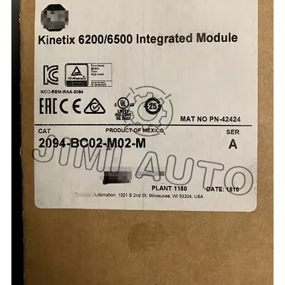 2094-BC02-M02-M AB Kinetix 6200/6500 Integrated Module Brand New!Spot Goods Zy • $3998.90