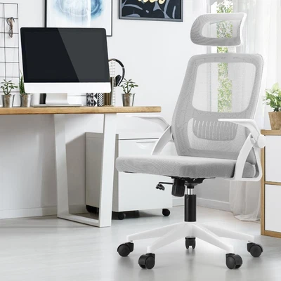 $99 • Buy Milano Supreme Ergo Mesh Office Chair | Executive S Curve Adjustable Gaming C...