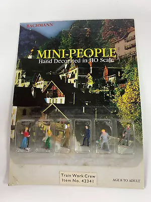 Bachmann 42341 Mini People Train Work Crew HO Scale • $10