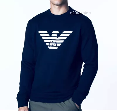 Emporio Armani Logo Print Sweatshirt • £30