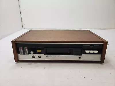 Magnavox 8 Track Track Stereo Recorder 1K8870 Walnut Finish 4171754 Vintage • $41.99