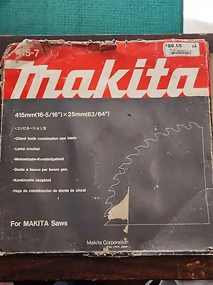 Makita Chisel Tooth Combination For Wood No.415-7 16  Blade • $120