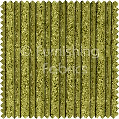 £9.99 • Buy Soft Velvet Jumbo Cord Upholstery Sofas Cushion Fabrics Material Plain New Green