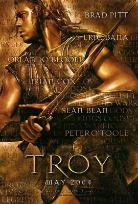 67121 Troy Movie Brad Pitt Eric Bana Rlando Bloom Wall Decor Print Poster • $14.95