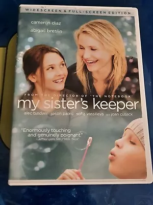 My Sisters Keeper (DVD 2009 Full & Widescreen) Cameron Diaz & Abigail Breslin • $1