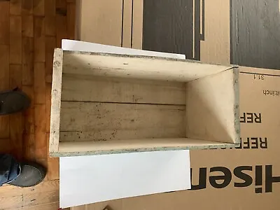 $10 • Buy Vintage Wooden Box Crate Wooden Primitive Rustic Wooden Storage Crate