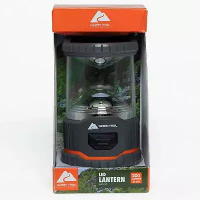 200 Lumen LED Battery Powered Lantern 4 AA Batterie IPX4 Weather  Drop Resistant • $16.16