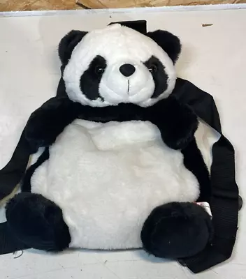 Panda Backpack Mini Backpack Animal Bag Kids Gifts Plush Zoo Animal • £9.52