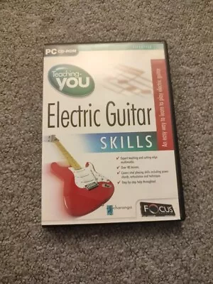 Teaching You Electric Guitar Skills PC CD-ROM Game (2006) - Free UK Postage • £2.29