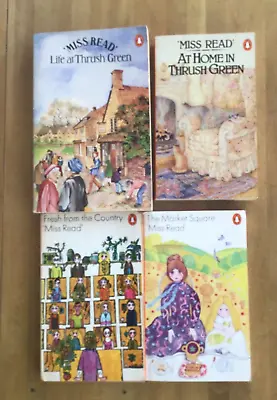 Miss Read Book Bundle X 4 T Home/Market Square/from The Country / Life At.. • £9