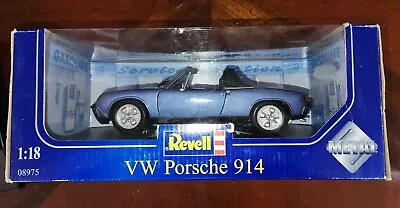 Revell Vw Porsche 914 1:18 Blue • $100